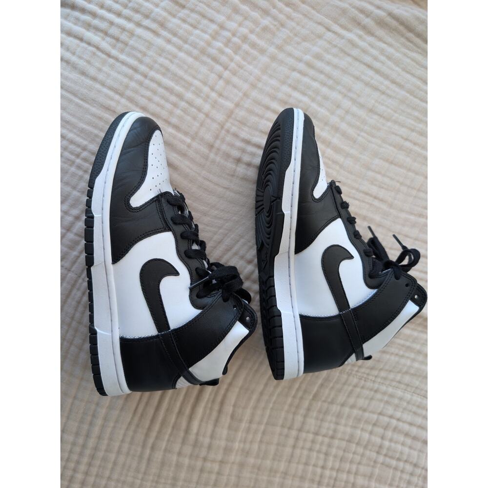 Nike Dunk High Black/White Colorblock High Top Panda DD1869-103 W 9.5/M 8 - Picture 7 of 14